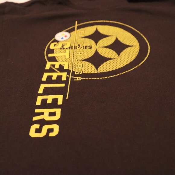 Pittsburg Steelers Delta Pro Weight Medium Short Sleeve Tee NFL Fandom Casual - Picture 4 of 13